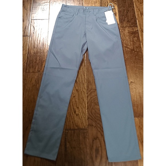 NWT Tommy Bahama Men's Fog Gray Island Zone Performance Pants Sz 28x30 MSRP-$128